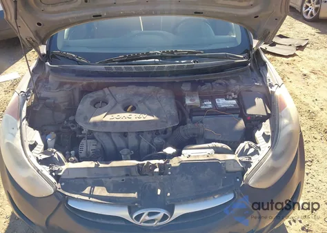 2013 Hyundai Elantra Gls from USA, damaged, VIN 5NPDH4AEXDH420059